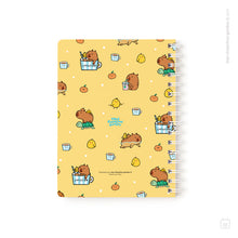 Cuaderno anillado + 1 lámina de stickers | Tamaño A5 | Hojas de puntos | Be capy