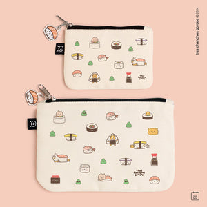 Pack estuches | Estuche midi + Estuche mini | Elige tu diseño | Sushi - Maneki