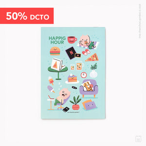 ¡REMATE! Bloc de notas: Happig hour