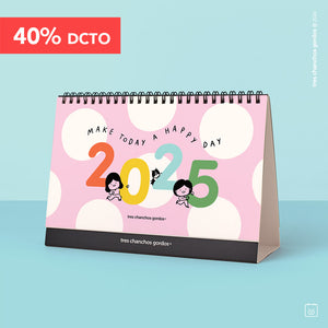 ¡REMATE! Calendario de Escritorio 2025