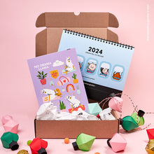 Pack Noel (Calendario de escritorio + bloc)