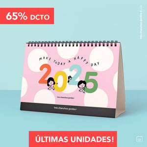 ¡REMATE! Calendario de Escritorio 2025