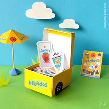 Pack de Mini Stickers de Vinil | 25 stickers | Heladitos