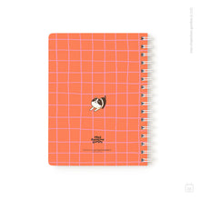 Cuaderno anillado + 1 lámina de stickers | Tamaño A5 | Hojas de puntos | No eres tú