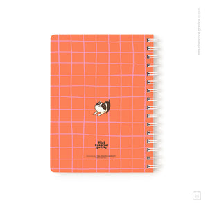 Cuaderno anillado + 1 lámina de stickers | Tamaño A5 | Hojas de puntos | No eres tú
