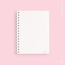 Cuaderno anillado + 1 lámina de stickers | Tamaño A5 | Hojas de puntos | Moto
