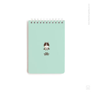 Libreta anillada | Tamaño A6 | Hojas de puntos | Feliz