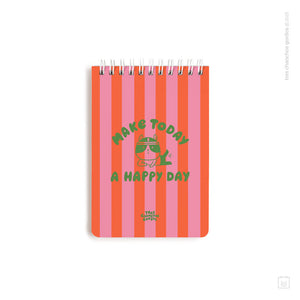 Pack A5 | Cuaderno + libreta A6 + pocket | Happy day