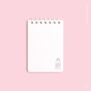 Libreta anillada | Tamaño A6 | Hojas de puntos | Madruga