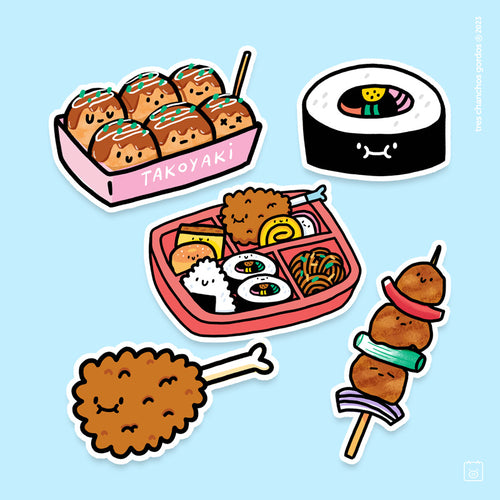 Pack de Stickers Obento