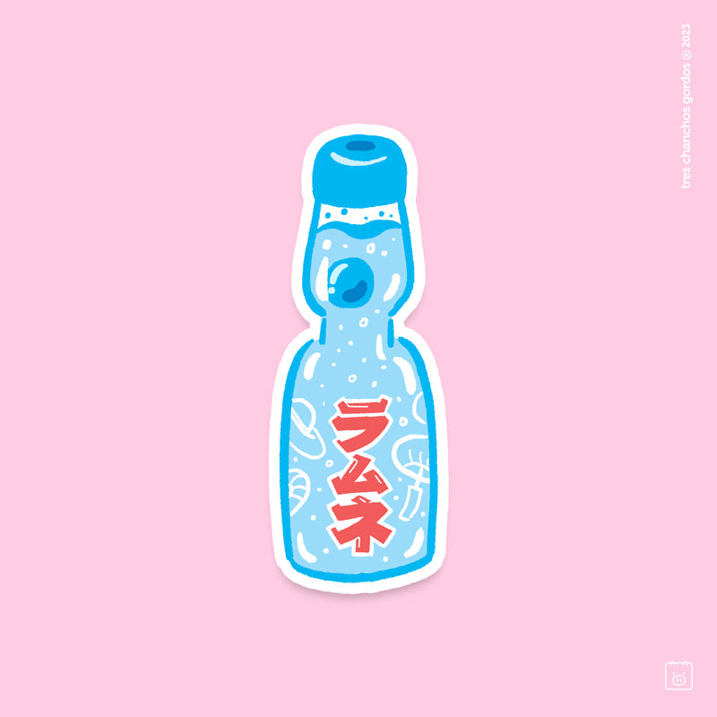 Sticker Ramune
