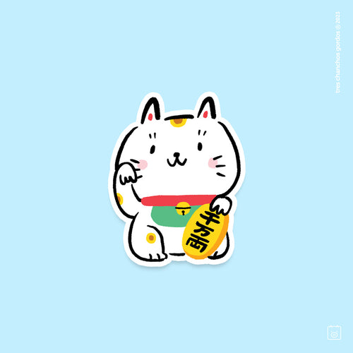 Sticker Maneki-neko