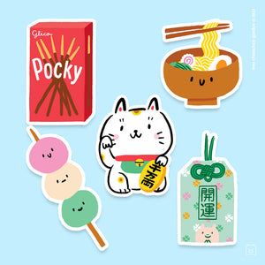 Pack de Stickers Matsuri A