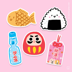 Pack de Stickers Matsuri B
