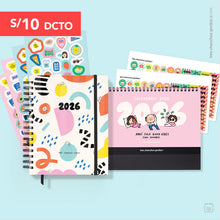 Pack Escritorio 2026 | Agenda + calendario de escritorio