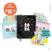 Pack Completo 2026 | Agenda + calendario de escritorio + de pared | ¡PREVENTA!