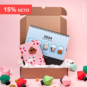 Pack Elfo (Calendario de escritorio + libreta)