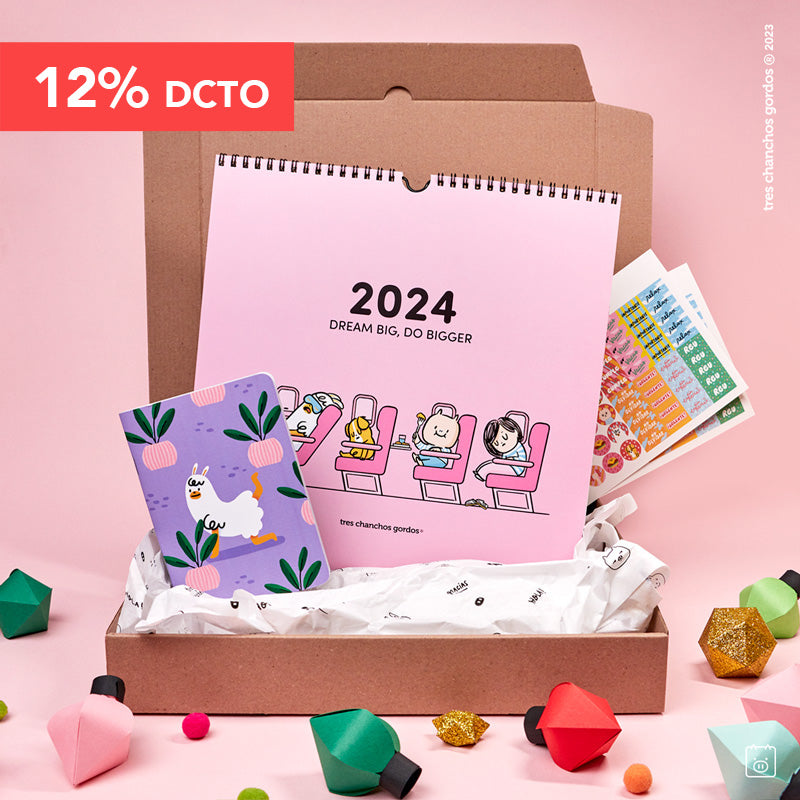 Pack Jojojo (Calendario de pared + libreta)