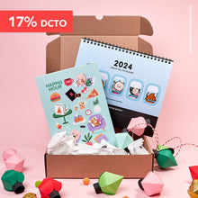 Pack Noel (Calendario de escritorio + bloc)