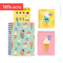 Pack A5 | Cuaderno + libreta A6 + pocket | Have an ice day
