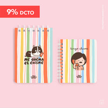 Pack pocket | Libreta A6 + libreta pocket | Chisme