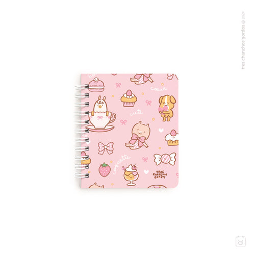 Libreta anillada pocket | Hojas avena | Coquette