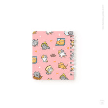 Libreta anillada pocket | Hojas avena | Gatos