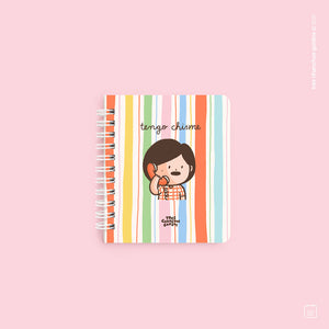 Libreta anillada pocket | Hojas avena | Chisme