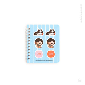 Libreta anillada pocket | Hojas avena | Chisme