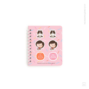 Libreta anillada pocket | Hojas avena | Me quiero