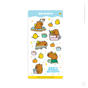 Lámina de stickers | Be capy