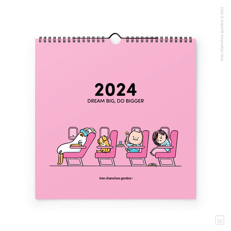 Calendario de Pared 2024