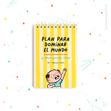 Libreta anillada | Tamaño A6 | Hojas de puntos | Plan