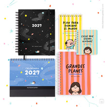 Pack Completo 2027 | Agenda + calendario de escritorio + pack A5 | ¡PREVENTA!
