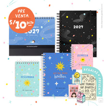 Pack Completo 2027 | Agenda + calendario de escritorio + pack A5 | ¡PREVENTA!