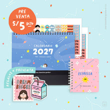 Pack Amigo Secreto 🤫 | Calendario de escritorio 2027 + Libreta pocket | ¡PREVENTA!