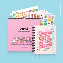 Pack Calendario de Pared 2024 (Agenda + calendario de pared)