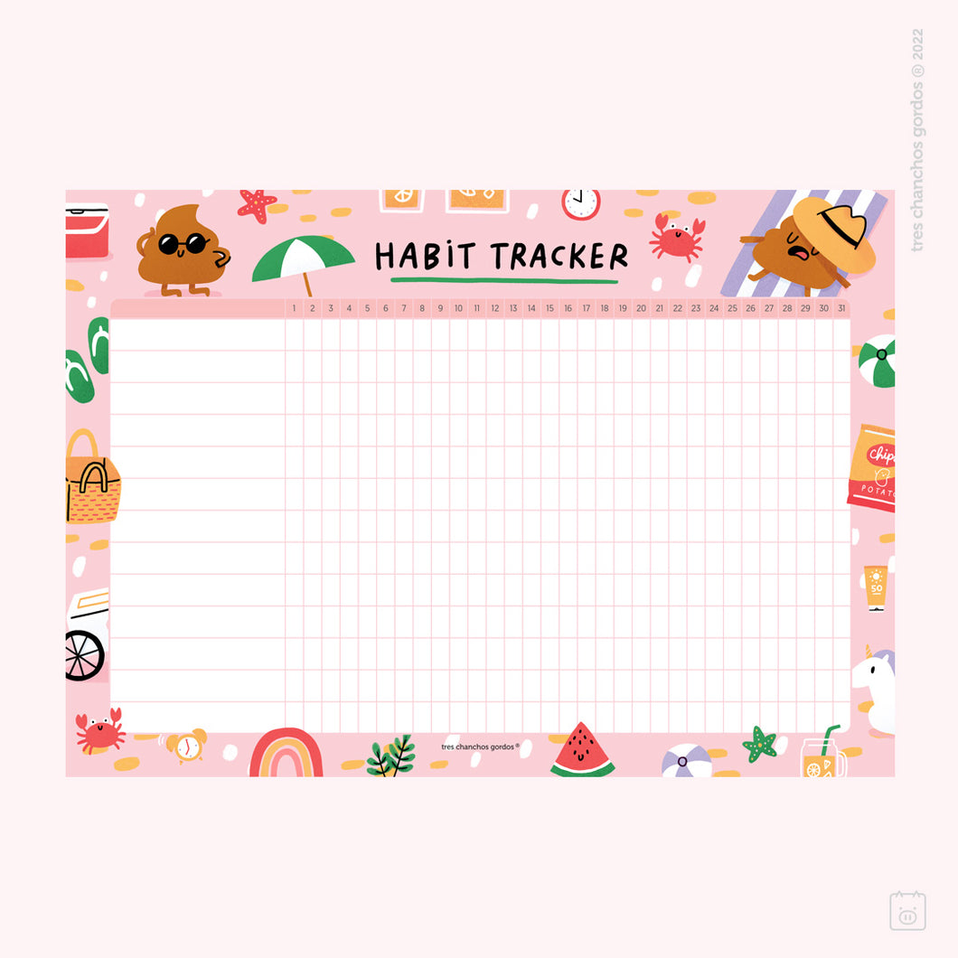 Descargable: Habit tracker Poop