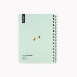 Cuaderno anillado A5 + 2 láminas de stickers: Happig hour