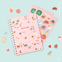 ¡REMATE! Láminas de stickers: Poop vibes x 2