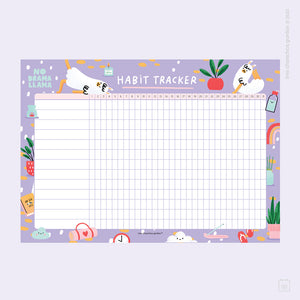 Descargable: Habit tracker Llama