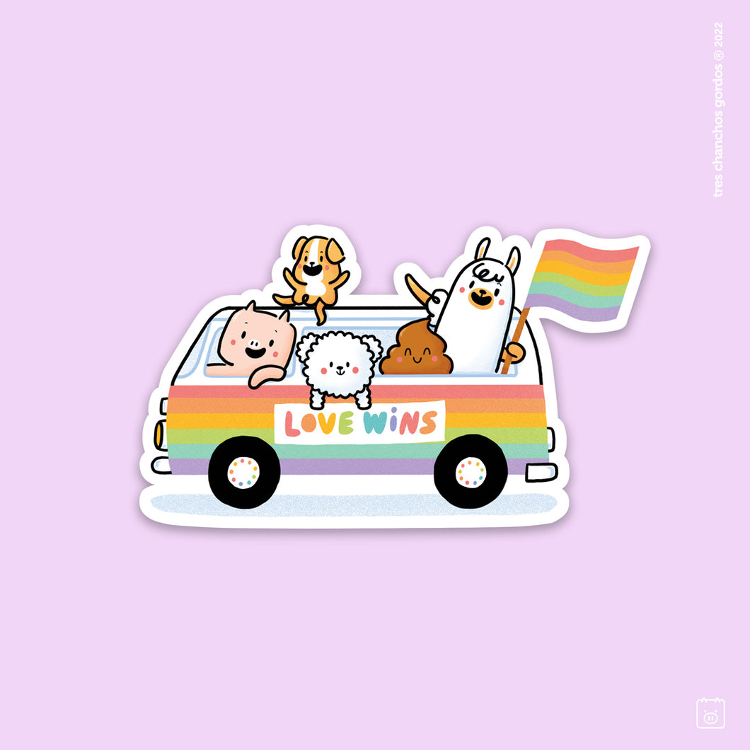 Sticker Love wins