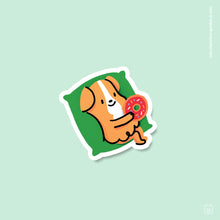 Sticker Cuy con almohada