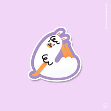 Sticker Llama yoga cobra