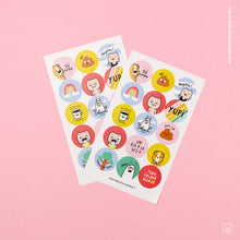 ¡REMATE! Láminas de stickers: Un día a la vez x 2