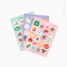 ¡REMATE! Láminas de stickers: Poop vibes x 2