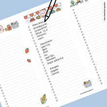 Descargable: Bloc de listas horizontal