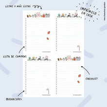 Descargable: Bloc de listas vertical
