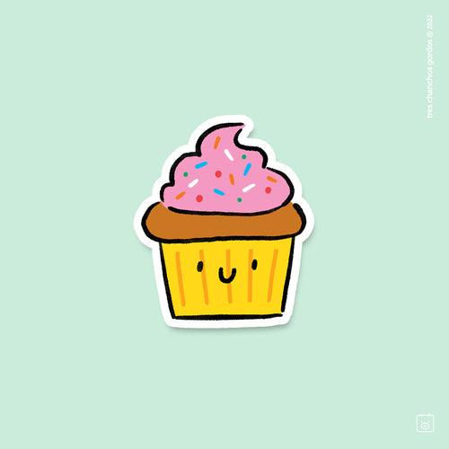 Sticker Cupcake