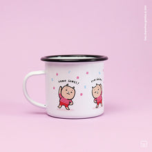 Taza de enamel - Lunes